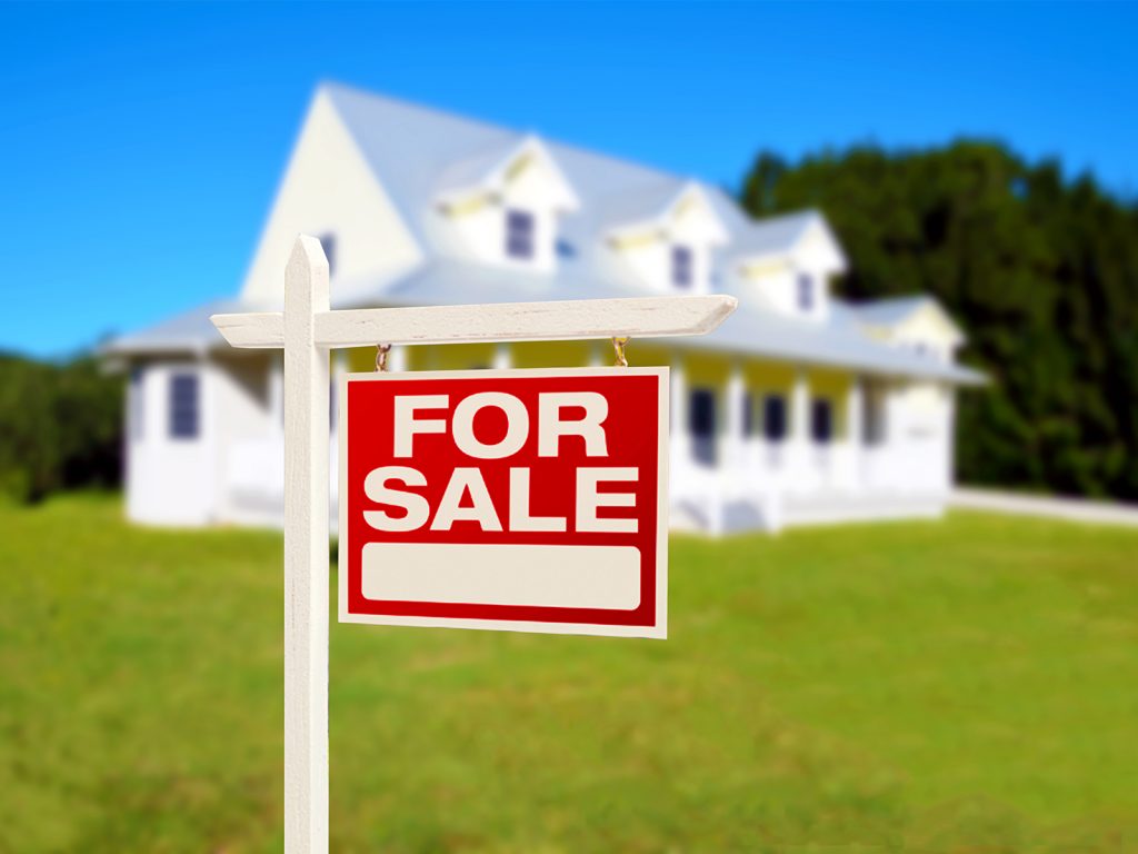 House For Sale Sign