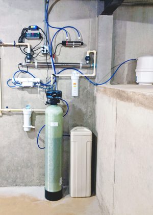 Single Tank Softener, UB Light, and Filters